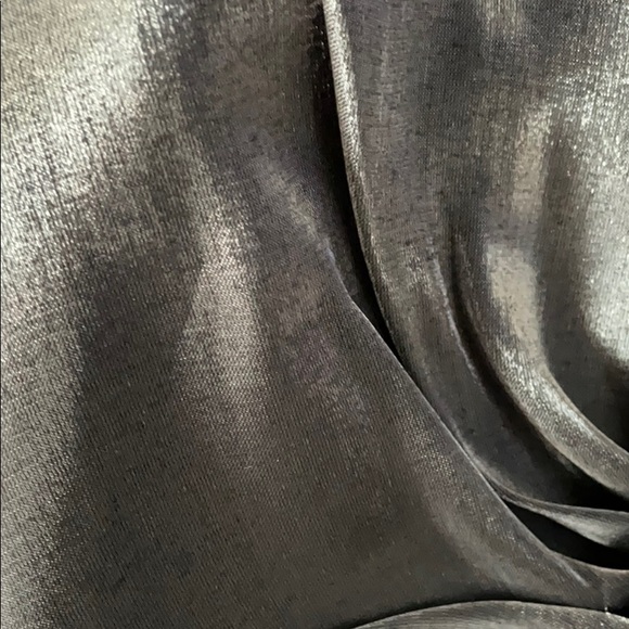 Silver Tonight label evening gown sz 4z. Worn once - Picture 6 of 6